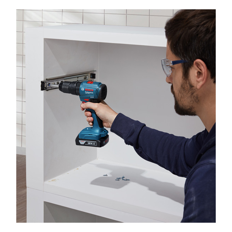 Bosch Drill Gsb 18V - Taladro percutor inalámbrico sin escobillas BOSCH