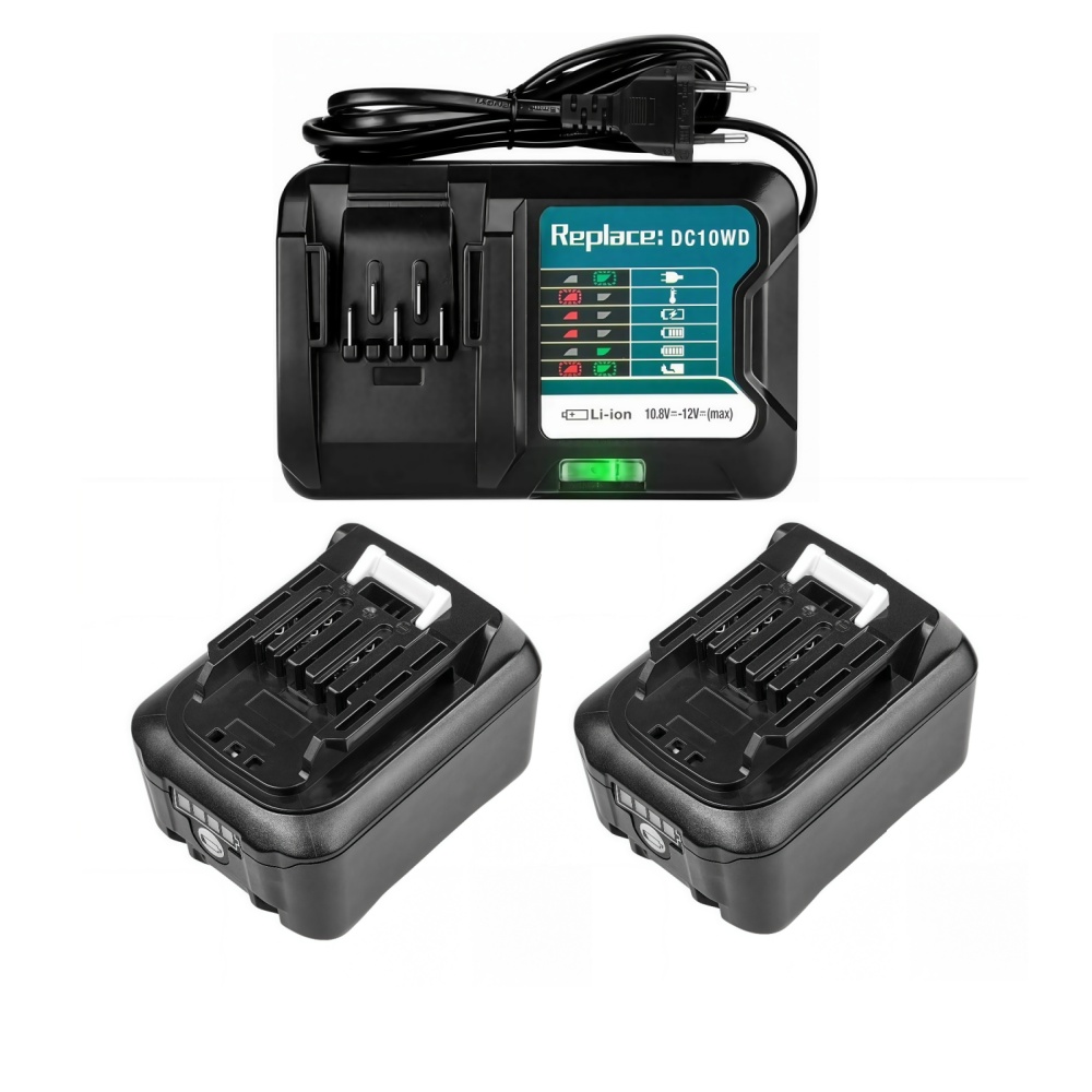 Makita Drill Hp1640 - Batería de iones de litio recargable