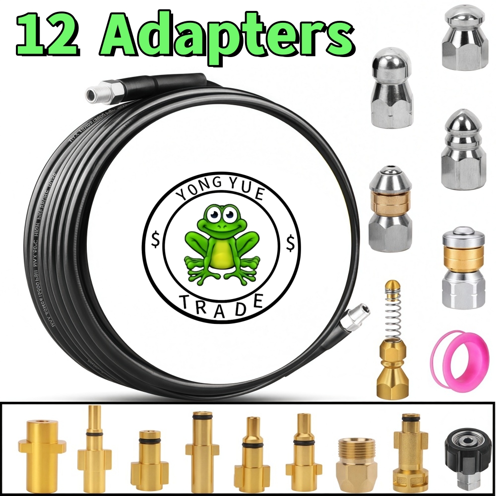 Drain Pipe Clip - Kit de chorro de alcantarillado de