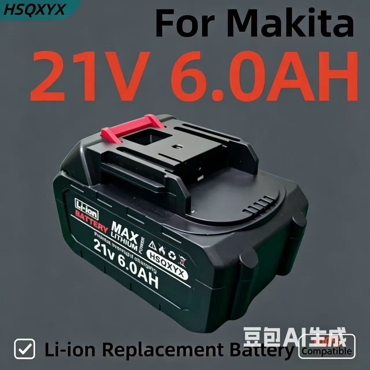 Makita Drill Hp1640 - Batería inteligente Makita de 21V y