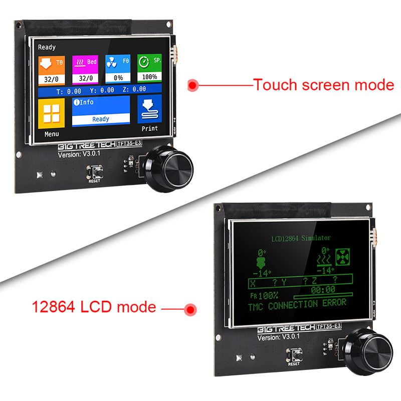 BIGTREETECH TFT35 E3 V3.0 impr - Creality Printer K1 reseña y precio