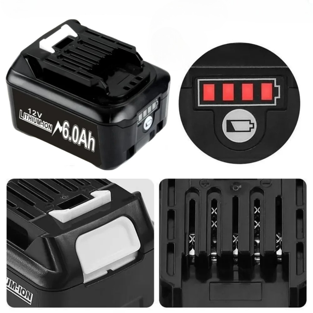 Batería de iones de litio de 1 - Makita Drill Hp1640 reseña y precio