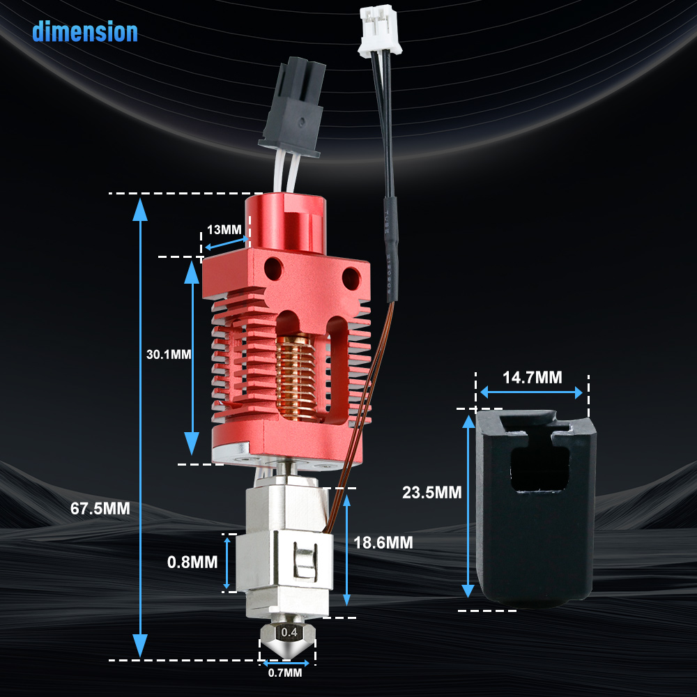 Kit Hotend para Creality Ender - Creality Printer Ender 3 V3 reseña y precio