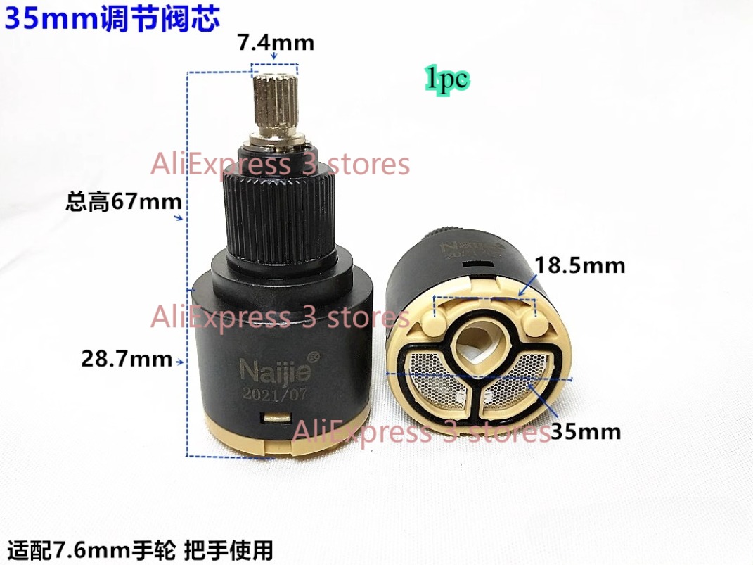 1 Uds 28mm/35mm/40mm grifo mez - Shower Valve Cartridge reseña y precio