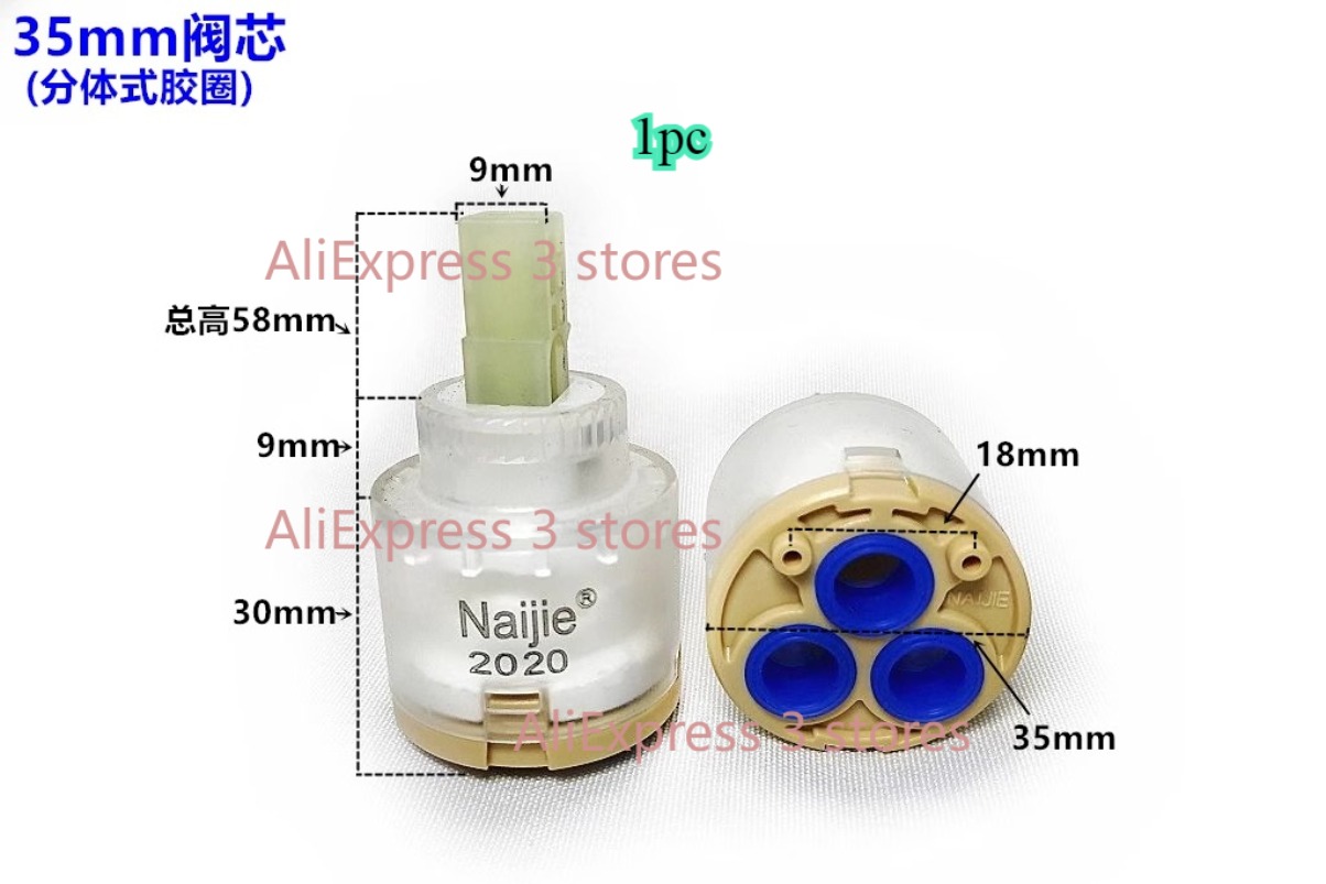 1 Uds 28mm/35mm/40mm grifo mez - Shower Valve Cartridge reseña y precio