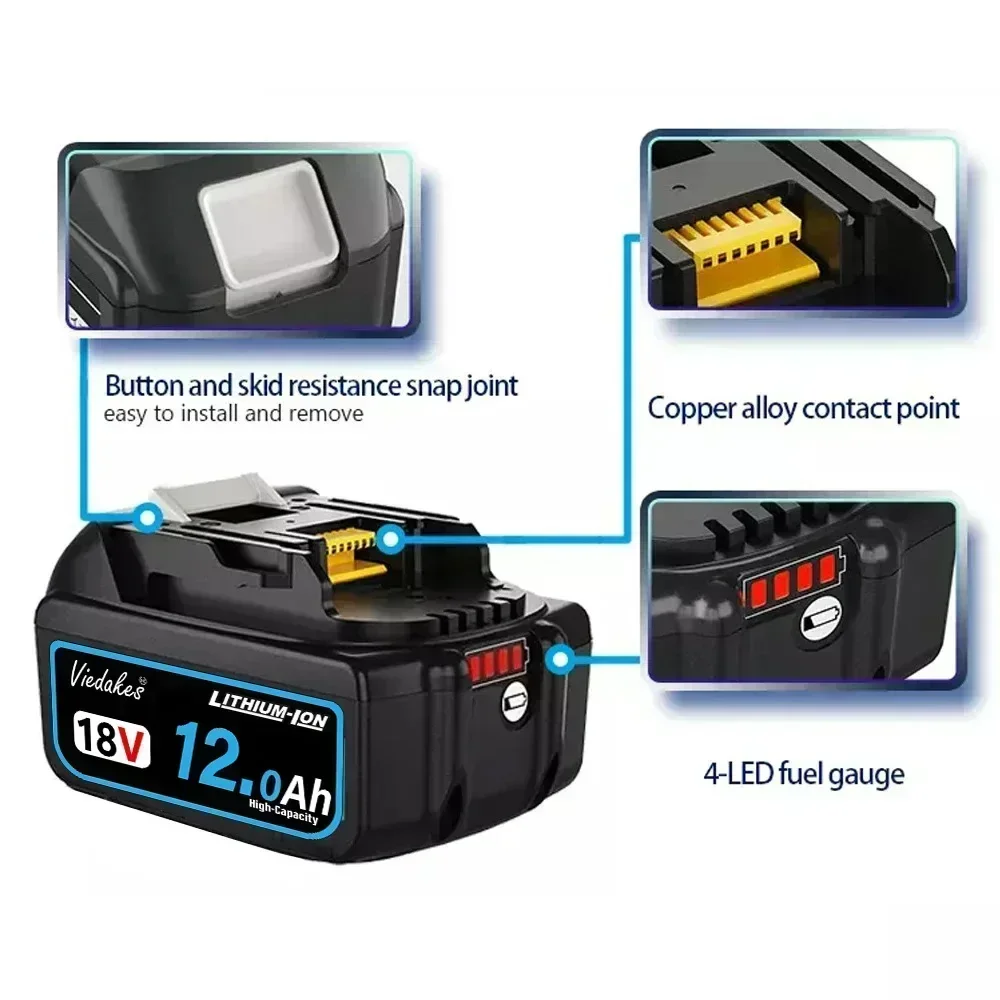 Batería de Iones de Litio LXT  - Makita Drill Ddf484 reseña y precio