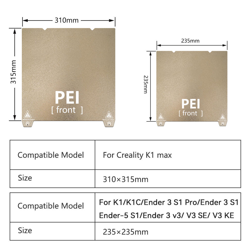 Placa de construcción K1 Max p - Creality Printer K1 reseña y precio