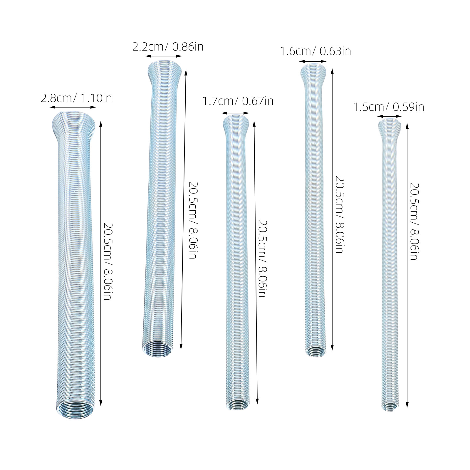 Kit de 5 Piezas para Doblar Tu - Pipe Bending Spring reseña y precio