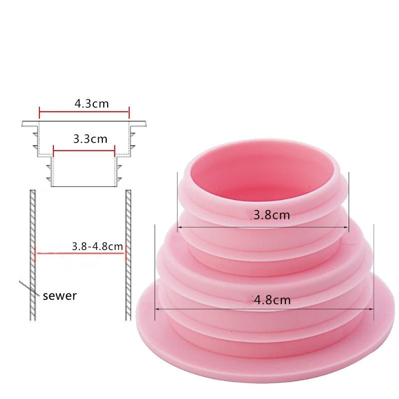 Junta de sellado a prueba de f - Drain Pipe Clip reseña y precio