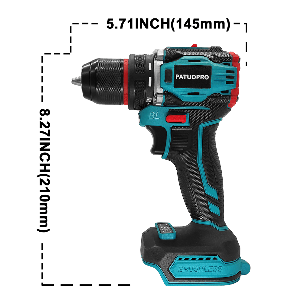 PATUOPRO-taladro eléctrico ina - Makita Drill Ddf484 reseña y precio