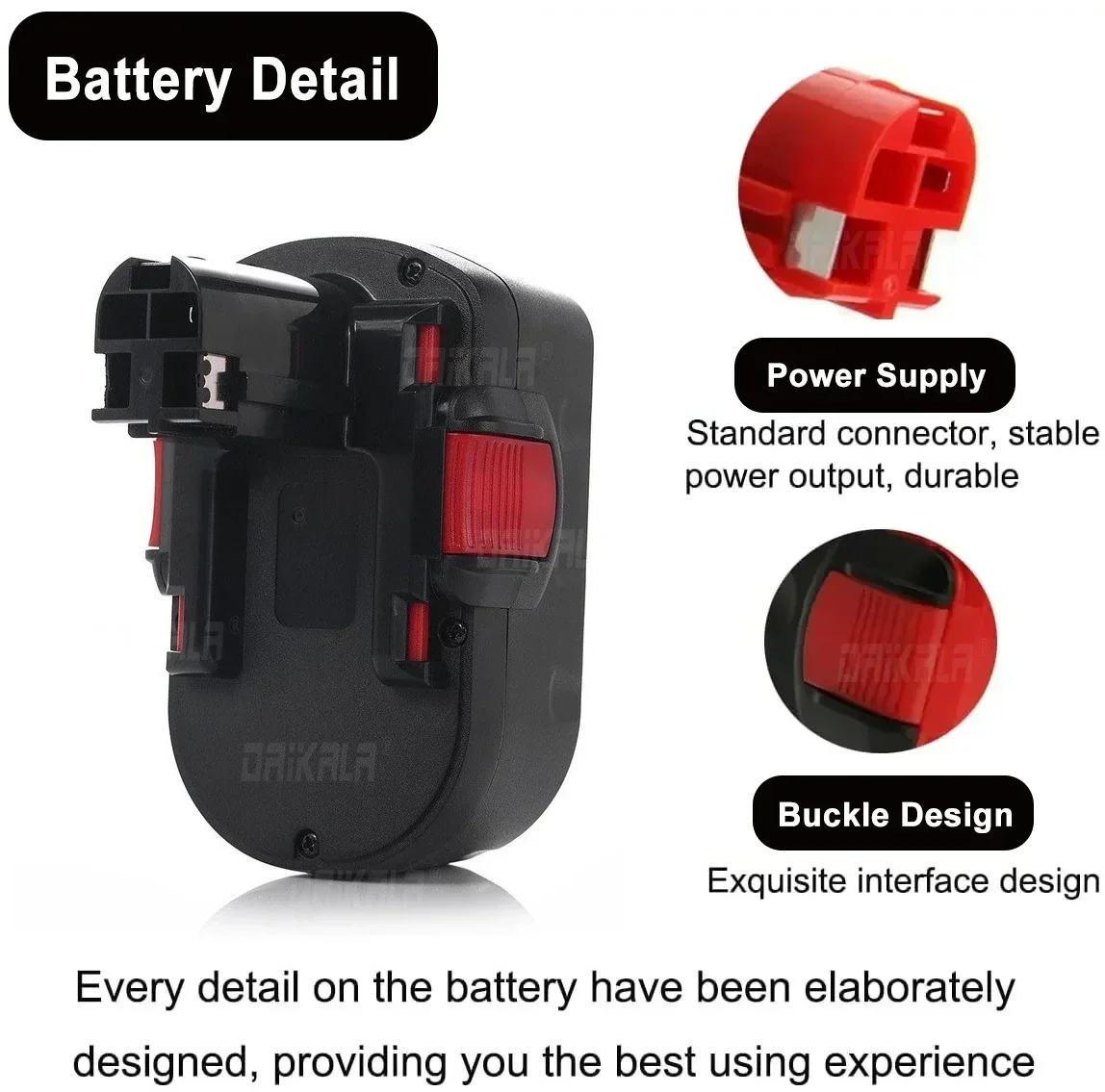 Original para Bosch 18V 6.8Ah  - Bosch Drill Gsb 18V reseña y precio