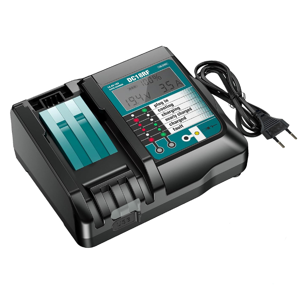 Cargador Superrápido de Iones  - Makita Drill Hp1640 reseña y precio