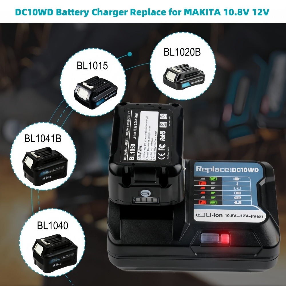 Batería de iones de litio reca - Makita Drill Hp1640 reseña y precio