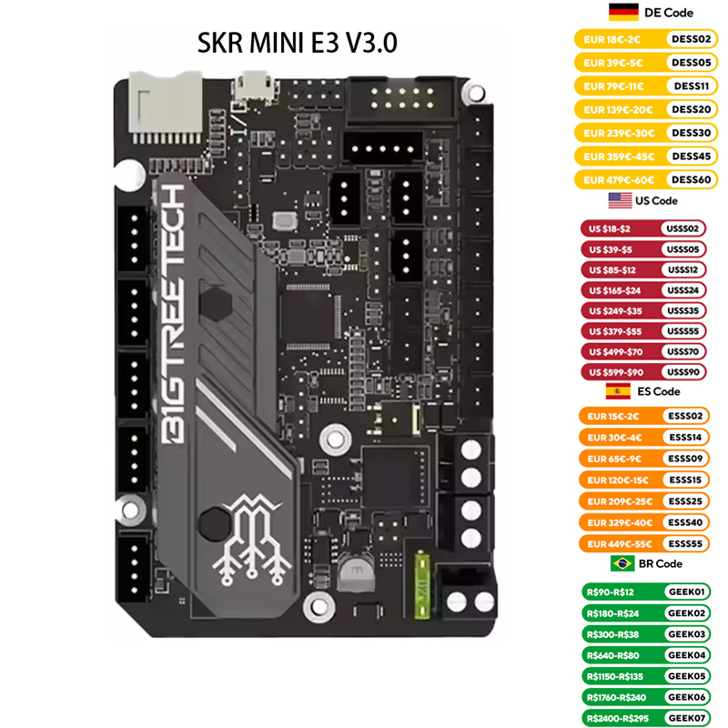BIGTREETECH placa base SKR MIN - Creality Printer K1 reseña y precio