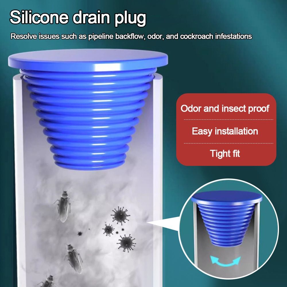 Anillo de sellado de silicona  - Drain Pipe Clip reseña y precio