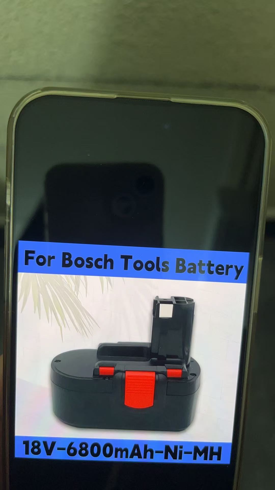 Batería de 18V 6800mAh para Bo - Bosch Drill Gsb 18V reseña y precio