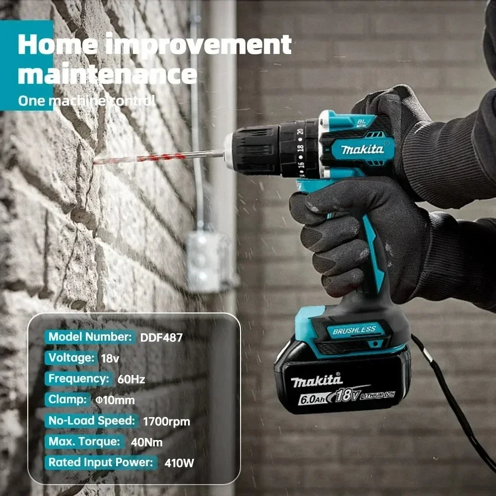 Taladro Atornillador Inalámbri - Makita Drill Ddf484 reseña y precio