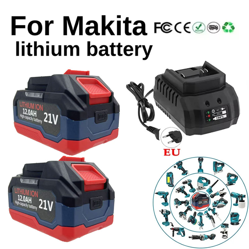 Batería de litio recargable de - Makita Drill Ddf484 reseña y precio