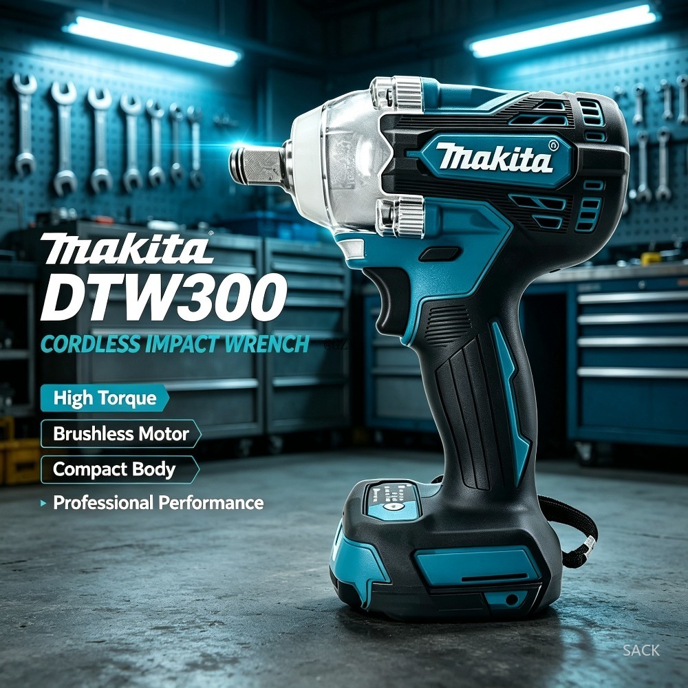 Llave de Impacto Inalámbrica M - Makita Drill Dtw300 reseña y precio