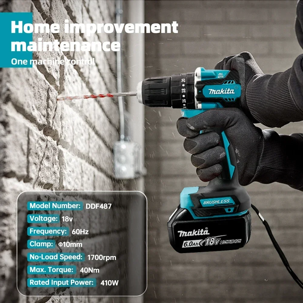 Destornillador eléctrico Makit - Makita Drill Ddf484 reseña y precio